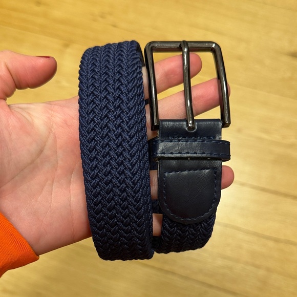 Navy Adjustable Belt